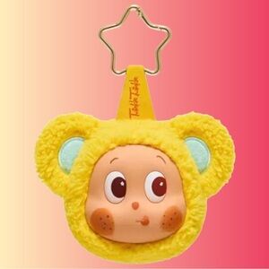 NIB Pop Mart Twinkle Twinkle Savor the Moment Series Lemon Bear Earphone Case